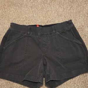 SPANX Black Casual Women’s Shorts with Front Pockets Medium